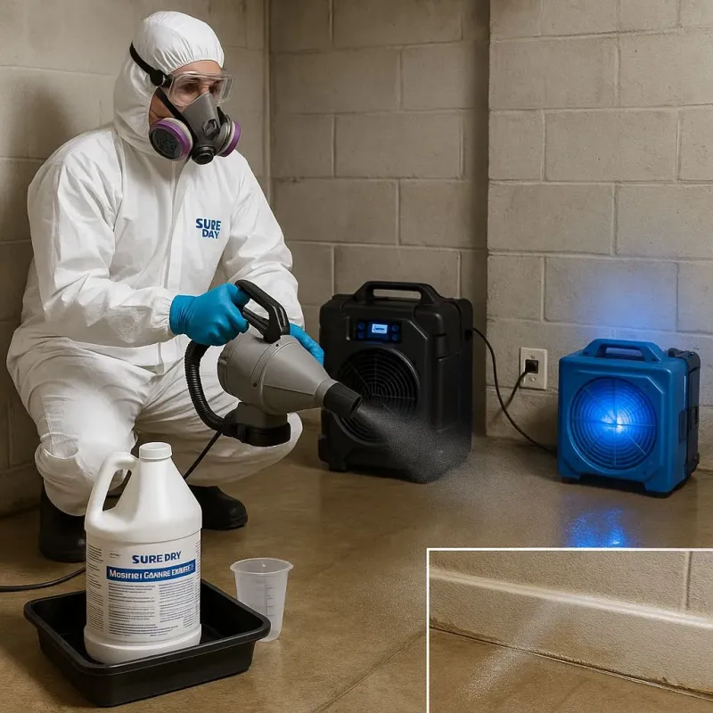 Sanitization and Odor Removal process in Huntingdon County, PA