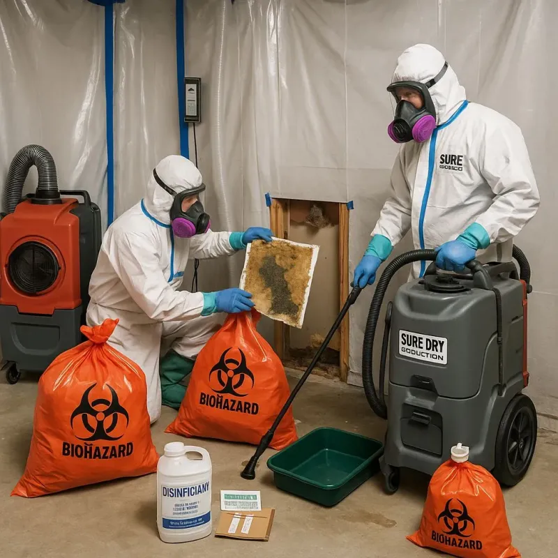 Contaminated Water Handling Protocols process in Huntingdon County, PA
