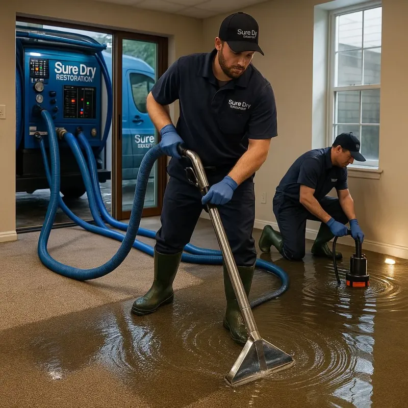 Water Extraction and Removal process in Huntingdon County, PA
